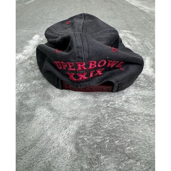 Vintage 1994 Super Bowl NFL Adjustable SnapBack Hat Black - Picture 4 of 8